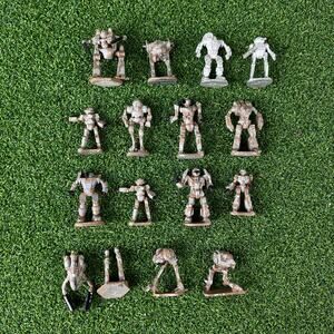 Vintage Ral Partha FASA BattleTech Metal Miniatures Lot 15 Mechs 1980s 90s